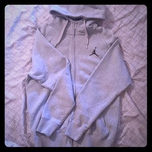 zip up jordan hoodie